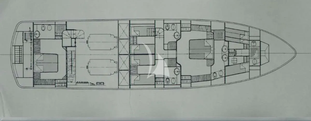SANDI IV, deck plan 1