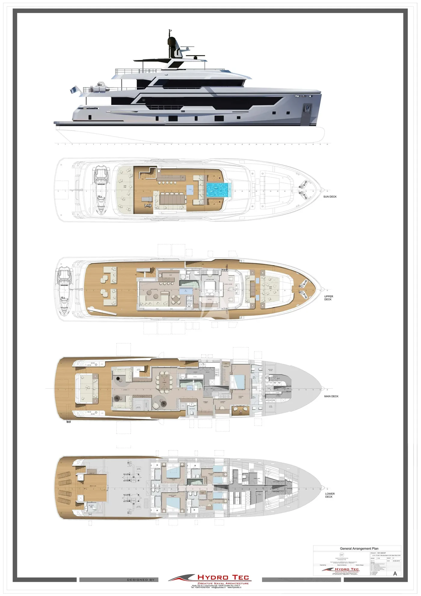 EMOCEAN, deck plan 1