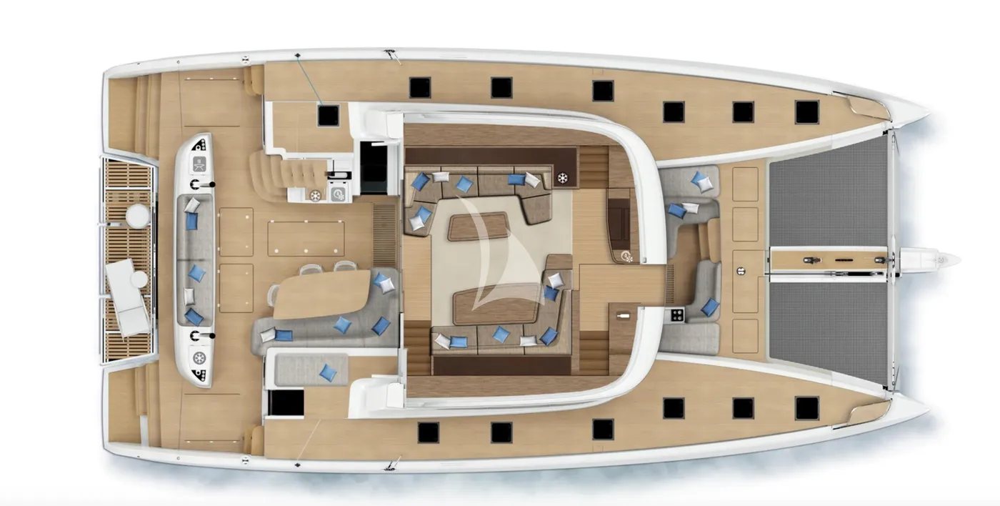 AMAREA, deck plan 3